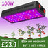 BUY 2 GET 1 FREE PHLIZON PHD6 100W Dual-channel Full Spectrum UV IR LED Grow Light for 2X2FT