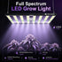 PHLIZON FD9600 1000W Full-Spectrum Daisy Chain Dimmable Cost-effective High yield Commercial LED Grow Light for 6×6FT